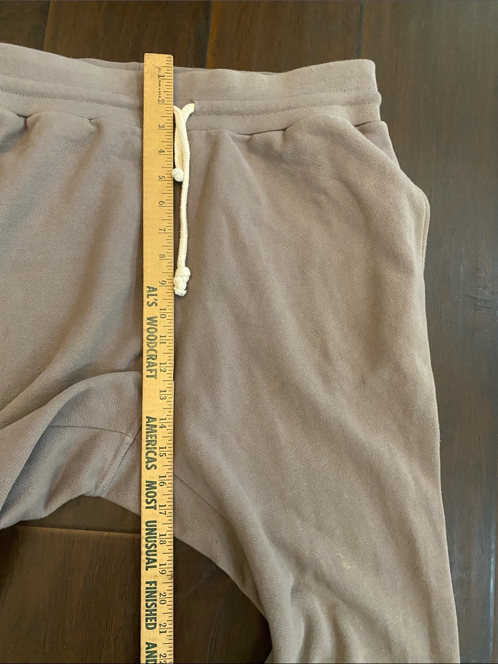 John Elliot tan High Rise  sweatpant women’s size 5 or XXL - Picture 6 of 8